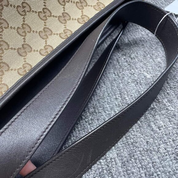 100% Authentic GUCCI GG Canvas Shoulder Bag - Picture 14 of 14